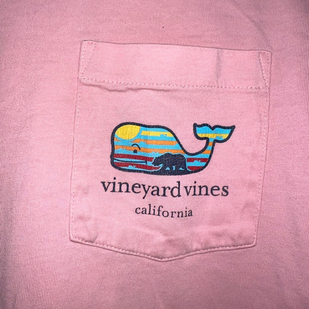 Pink Vineyard Vines T-Shirt